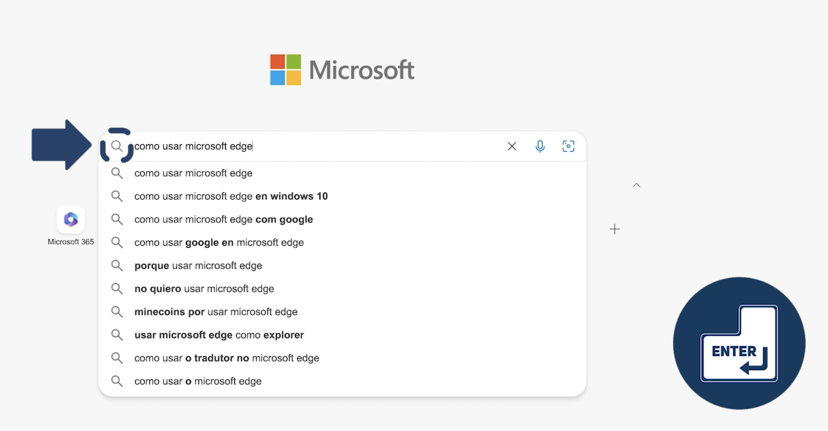 Navegar en Microsoft Edge es muy fácil, si deseas buscar un tema específico, abre Edge e ingresa la dirección web o la palabra que deseas buscar en la barra de direcciones que se encuentra en la parte superior del navegador y presiona la tecla Enter o haz clic en el botón Ir para acceder al sitio web.